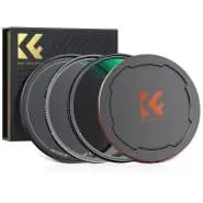 کیت فیلتر یو وی پلاریزه و درپوش لنز