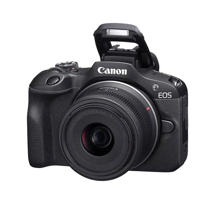 canon-eos-r100-internal-flash تصویر دوربین Canon R100 با لنز 45-18 کیت