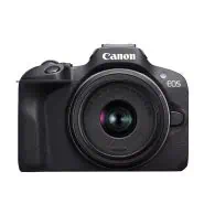 تصویر دوربین Canon R100 با لنز 45-18 کیت