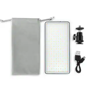 تصویر محتوای جعبه نور ویدیویی MAXLIGHT مدل ML-200AL