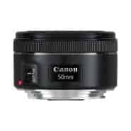 تصویر لنز canon EF 50mm f/1.8