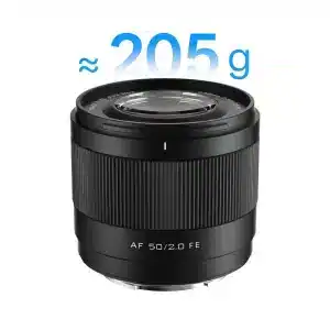 تصویر لنز Viltrox AF 50mm F2.0 Air Full-Frame Lens for Sony E-Mount