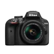 Nikon D3400 - نمای جلویی بدنه، بدون لنز و مانت F