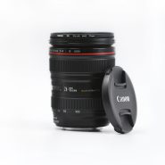 نمای ایستاده لنز کانن Canon EF 24-105mm f/4L IS USM