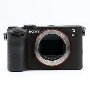 Front view of Sony a7C II full-frame mirrorless camera body