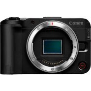 Front view of Canon EOS R50 V mirrorless camera body